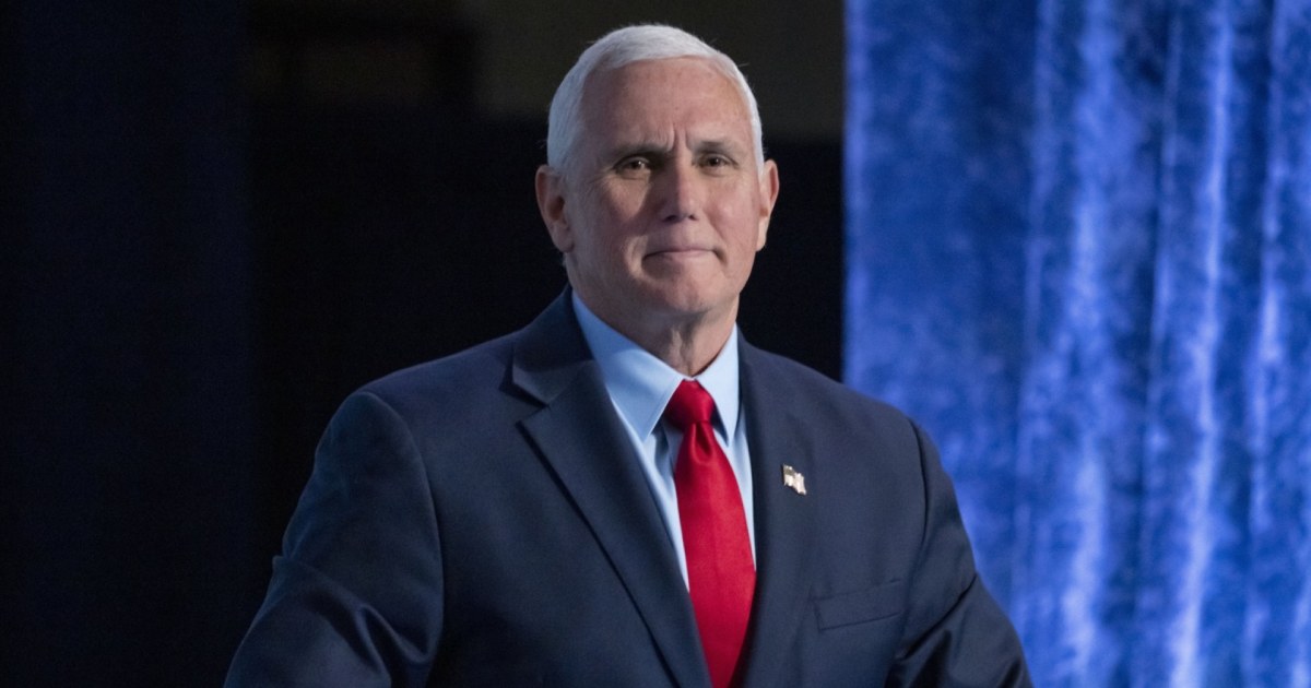 El exvicepresidente Pence testificará en la investigación del 6 de enero