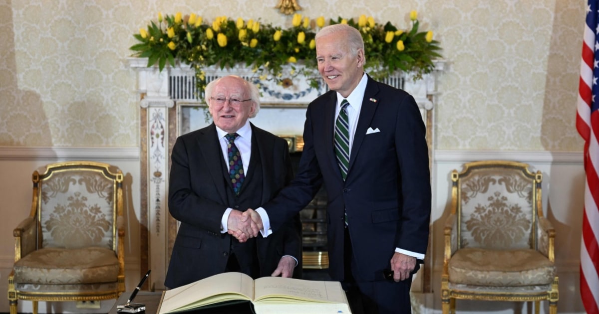 Biden continúa su viaje a Irlanda en medio de la batalla legal de la píldora abortiva