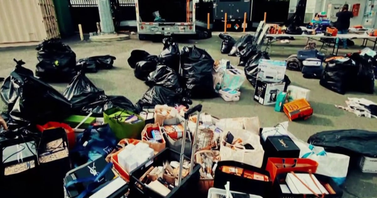 California Highway Patrol busts suspected organized retail crime ring