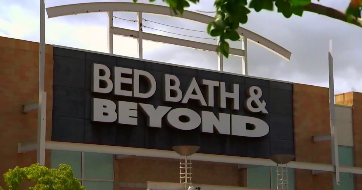 Bed Bath & Beyond files for bankruptcy
