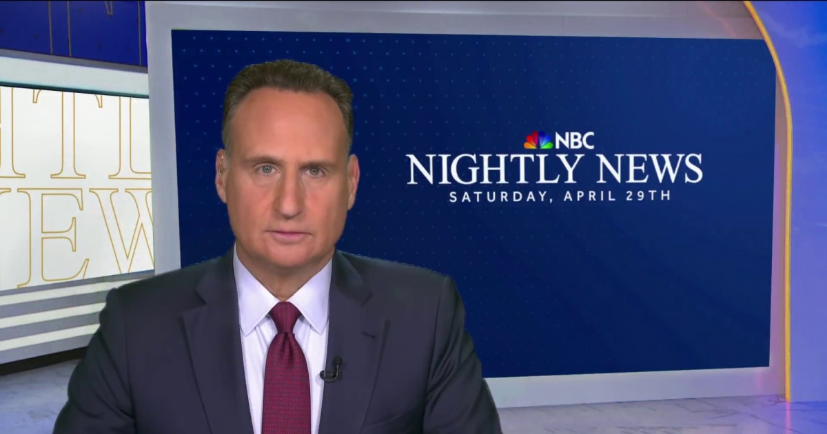 Transmisión de noticias nocturnas completas (29 de abril)