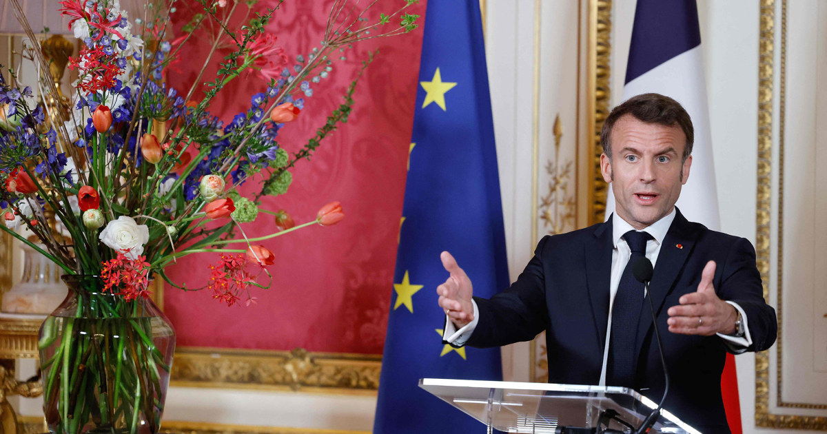 French President Macron favors 'status quo' on Taiwan-China relations