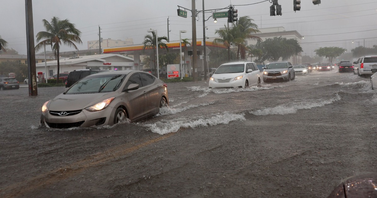 Major Flooding Hits Parts Of South Florida As Wet Weather Brings Heavy Rain