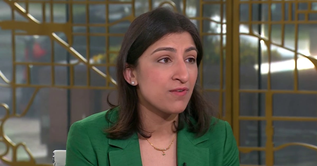 FTC chair weighs in on the importance of regulating A.I.