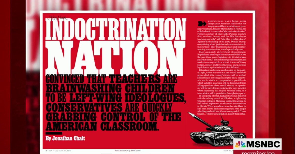 Jonathan Chait Conservatives making serious attempt to change education