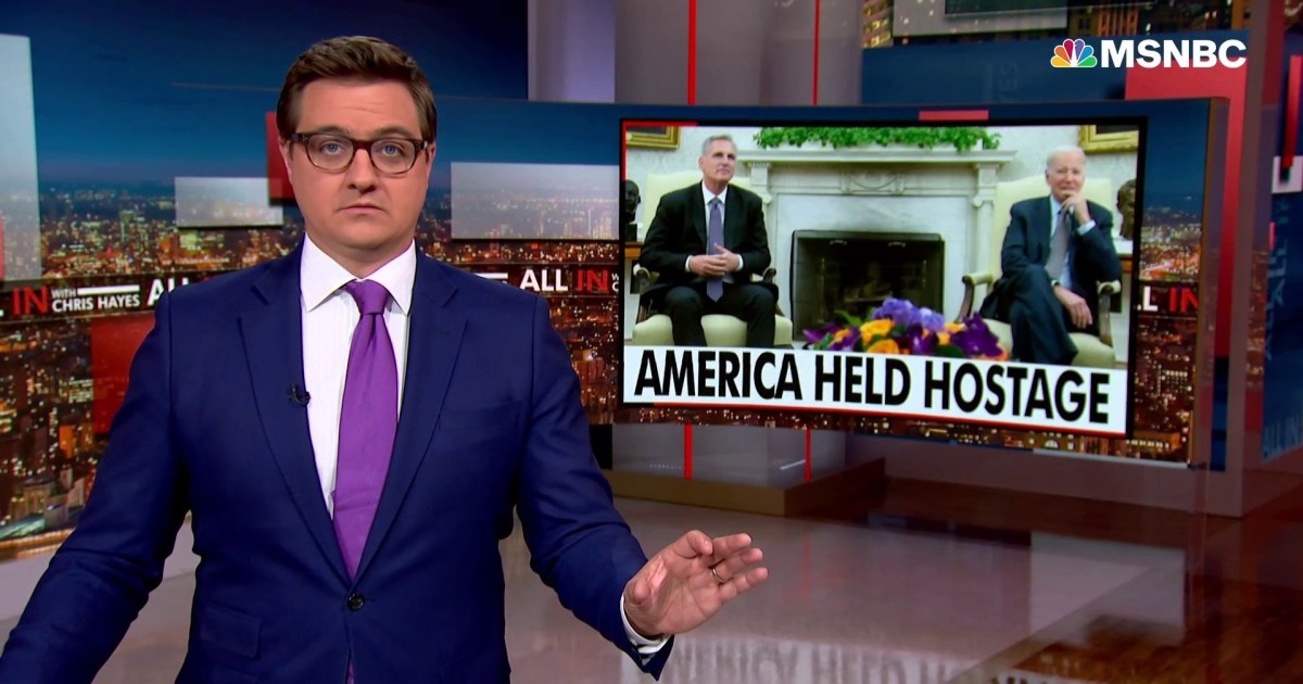 Hayes What the Republican debt ceiling threat is really about