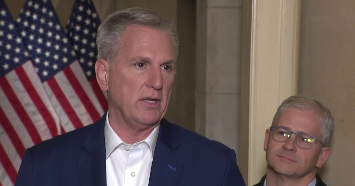McCarthy: Deal 'not 100% of what everybody wants' but good for country