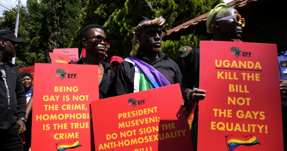Uganda’s president signs anti-LGBTQ bill into law