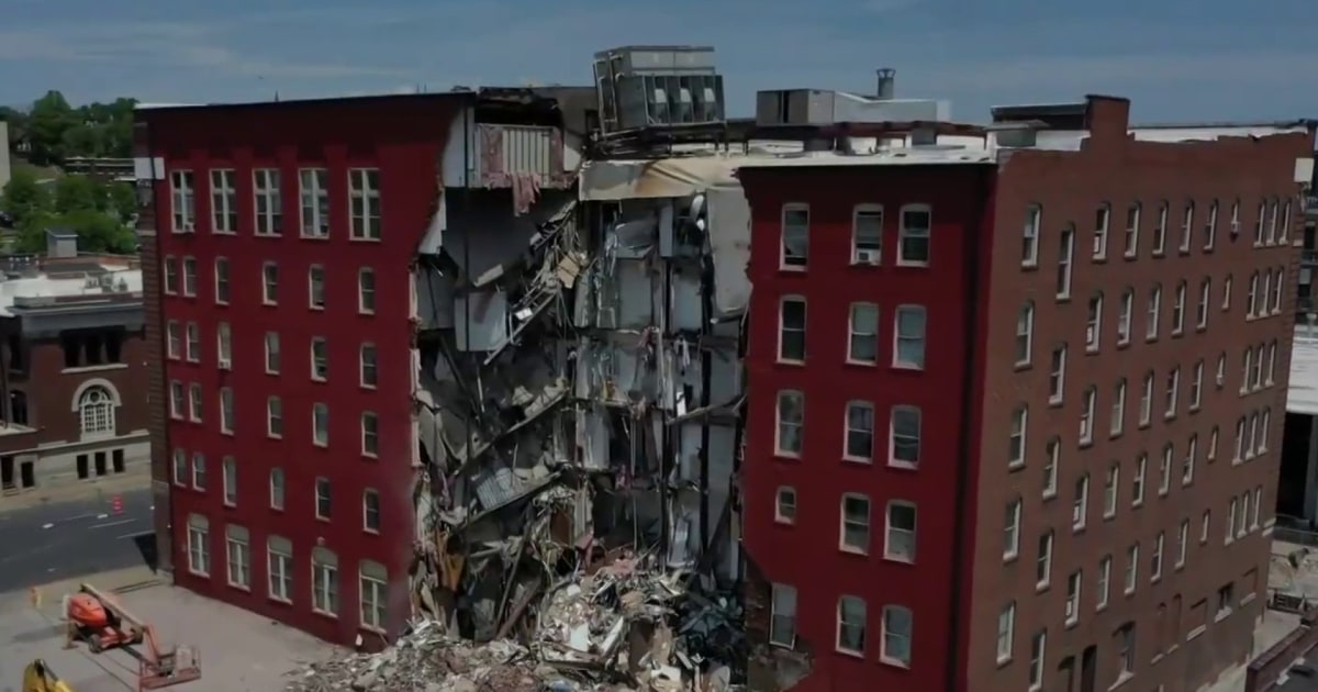 Partial building collapse in Davenport, Iowa leaves community desperate ...