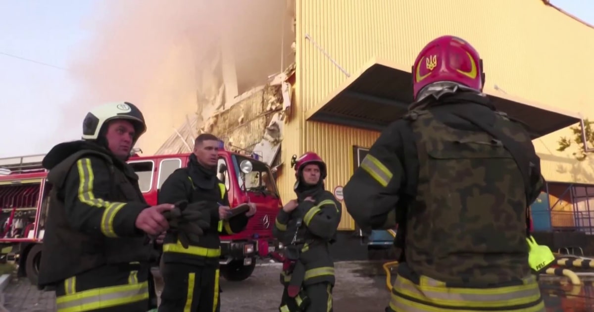Russia Fires Cruise Missiles and Drones at Ukraine in Latest Aerial Barrage