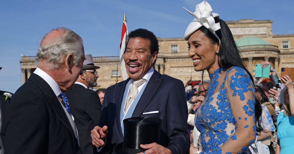 Lionel Richie joins Charles, Camilla at Buckingham Palace garden party