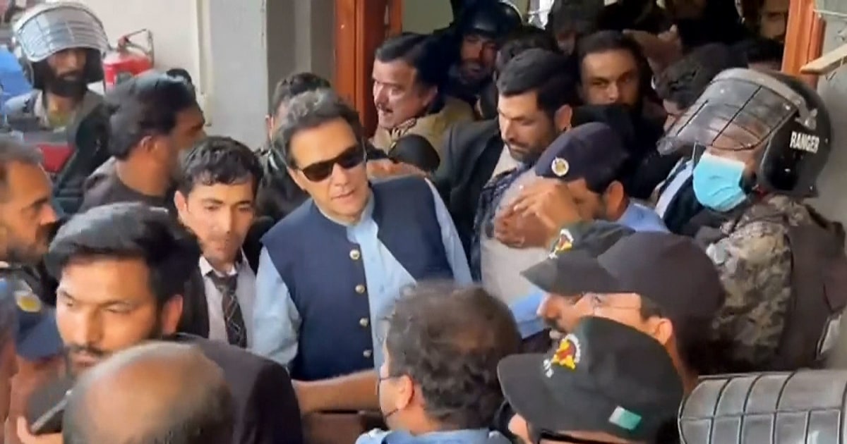 Former Prime Minister Imran Khan Granted Bail Leaves Court In Pakistan 