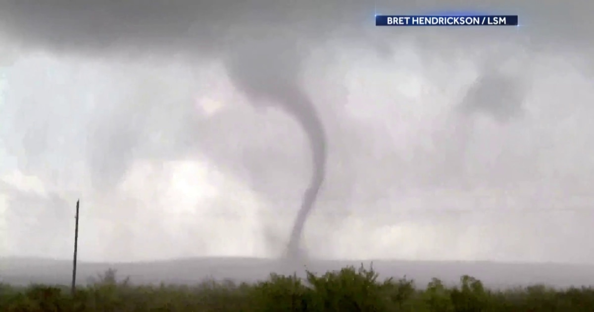 Texas golpeado por mal tiempo y tornados