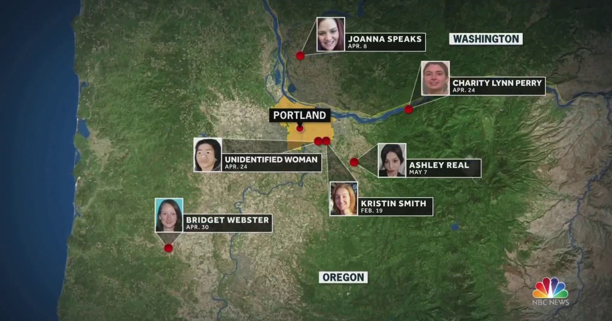 6 women found dead in Portland metro area, prompting concerns deaths