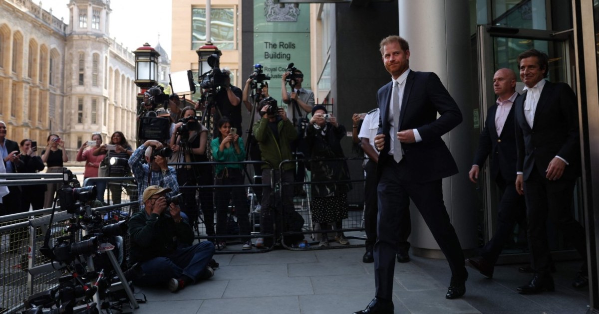 Prinz Harry beendet seine Aussage im Prozess gegen die britische Boulevardzeitung