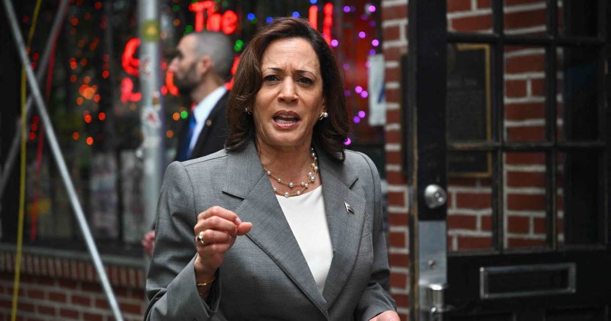 Vice President Kamala Harris visits historic Stonewall Inn