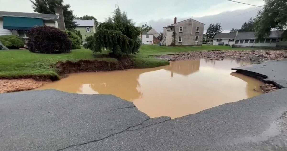 Death toll increases from heavy Pennsylvania flash flooding