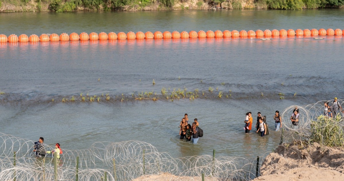 Justice Department files lawsuit against Texas over Rio Grande buoy barrier