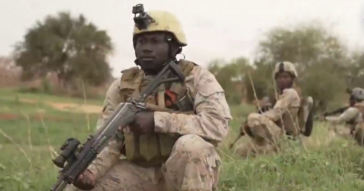 U.S. special forces train troops in Western Africa to fight war on terror