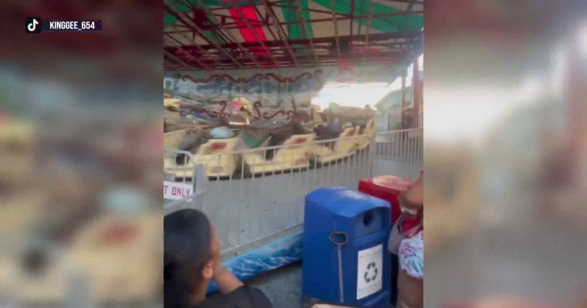 Amusement park ride fails to stop in Rye, New York