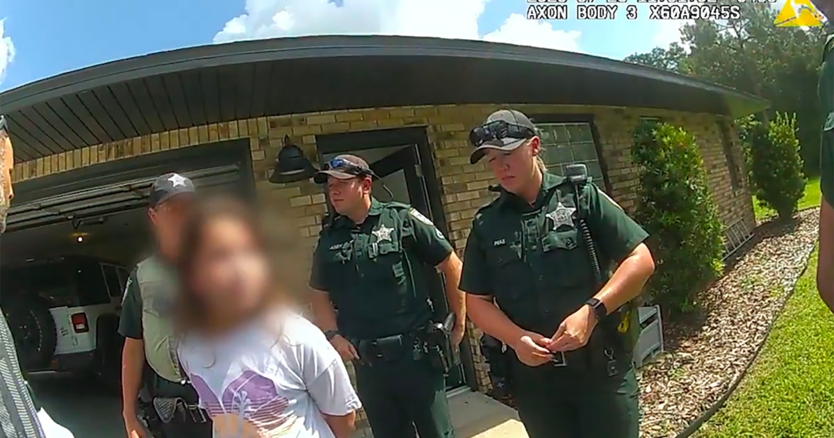 Bodycam Florida police arrest 11yearold for false kidnapping report
