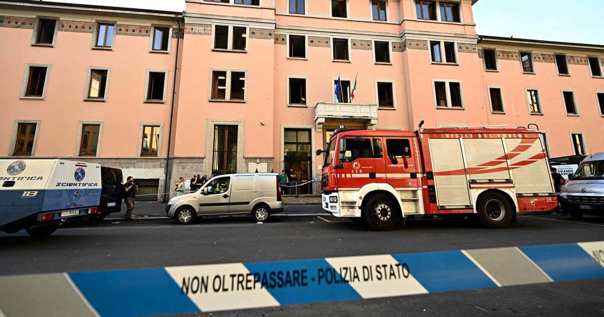 6 killed in retirement home fire in Milan, Italy