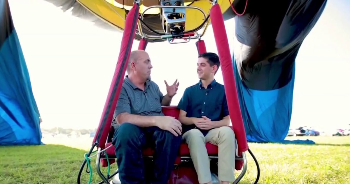 World's first paraplegic hot air balloon pilot speaks about determination to fly
