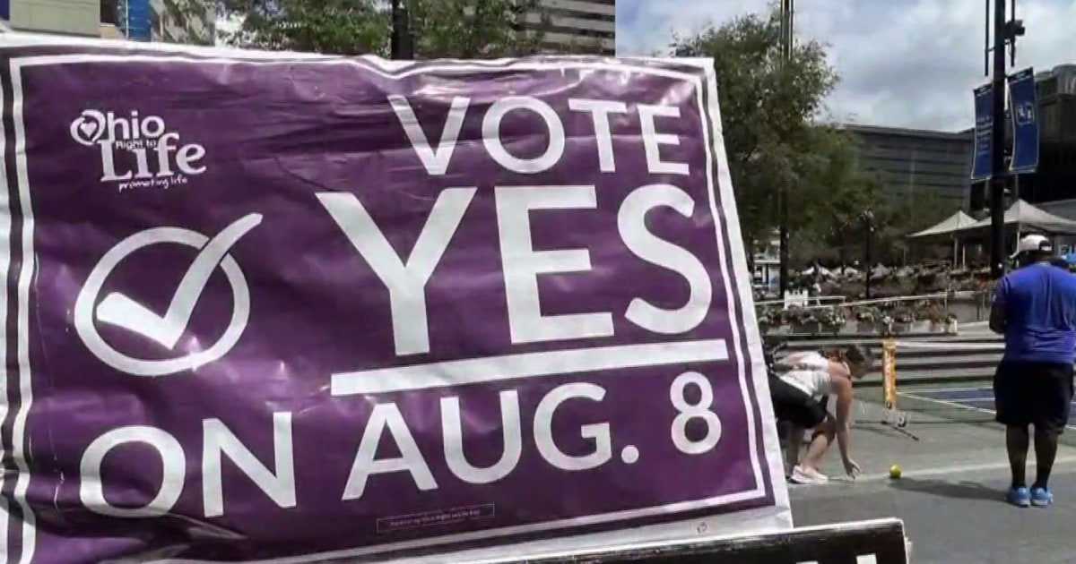 How the Ohio August special election could impact the abortion rights