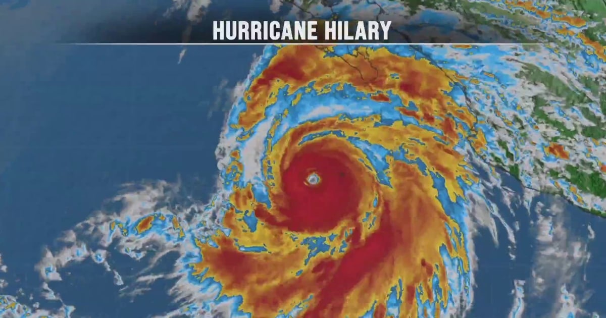 Hurricane Hilary barrelling towards southern California