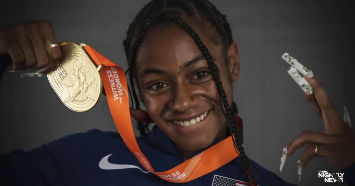 American Sha’Carri Richardson becomes the fastest woman in the world