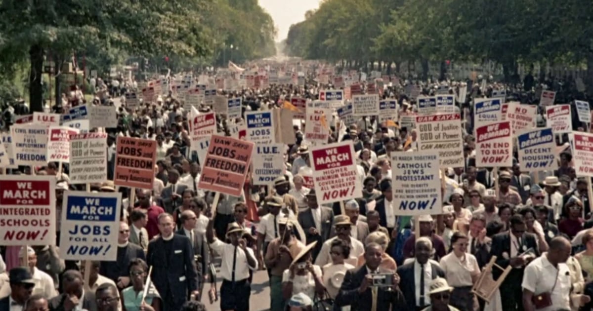 Leaders of March on Washington 60th anniversary seek 'a continuation
