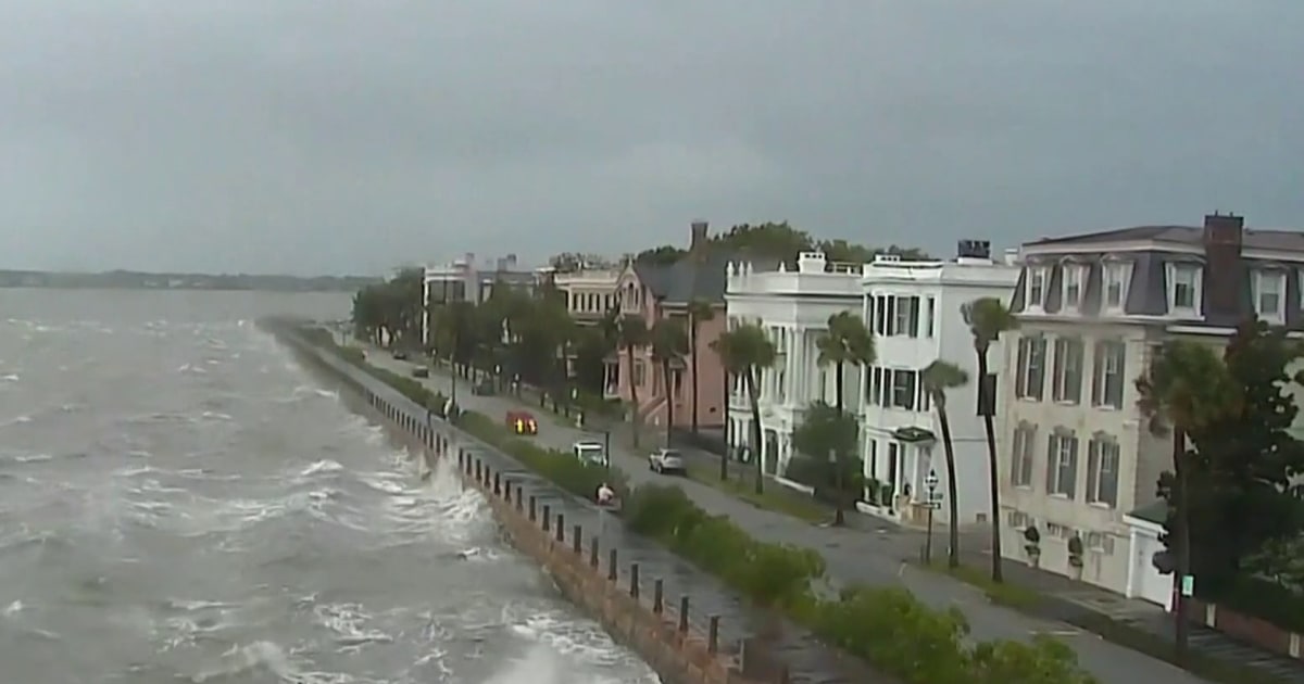Idalia brings fifth-highest tide ever recorded in Charleston