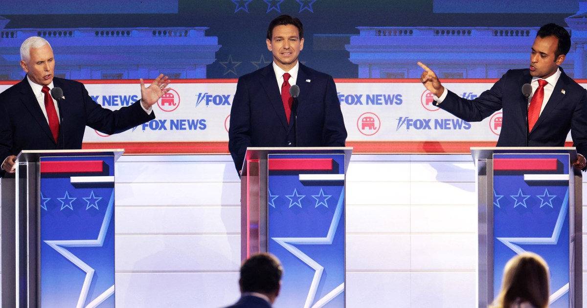 highlights from the first Republican presidential primary debate