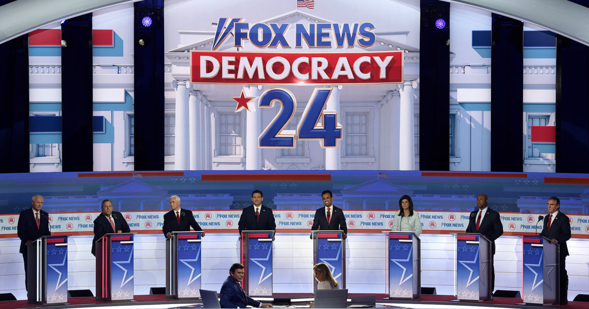 Watch highlights from the first Republican presidential primary debate