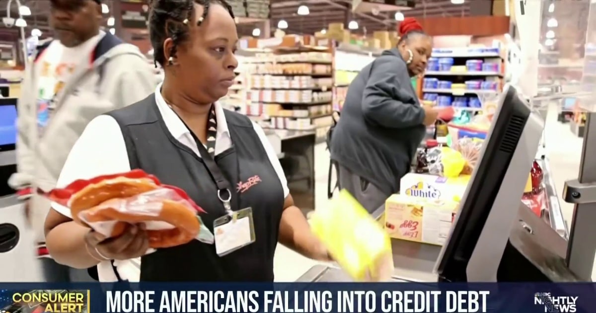 More Americans Fall Behind The Bottom Line