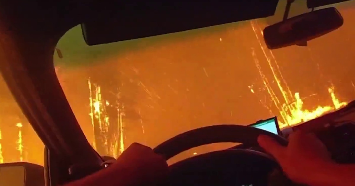 Bodycam Shows Washington State Deputy Narrowly Escape Raging Wildfire