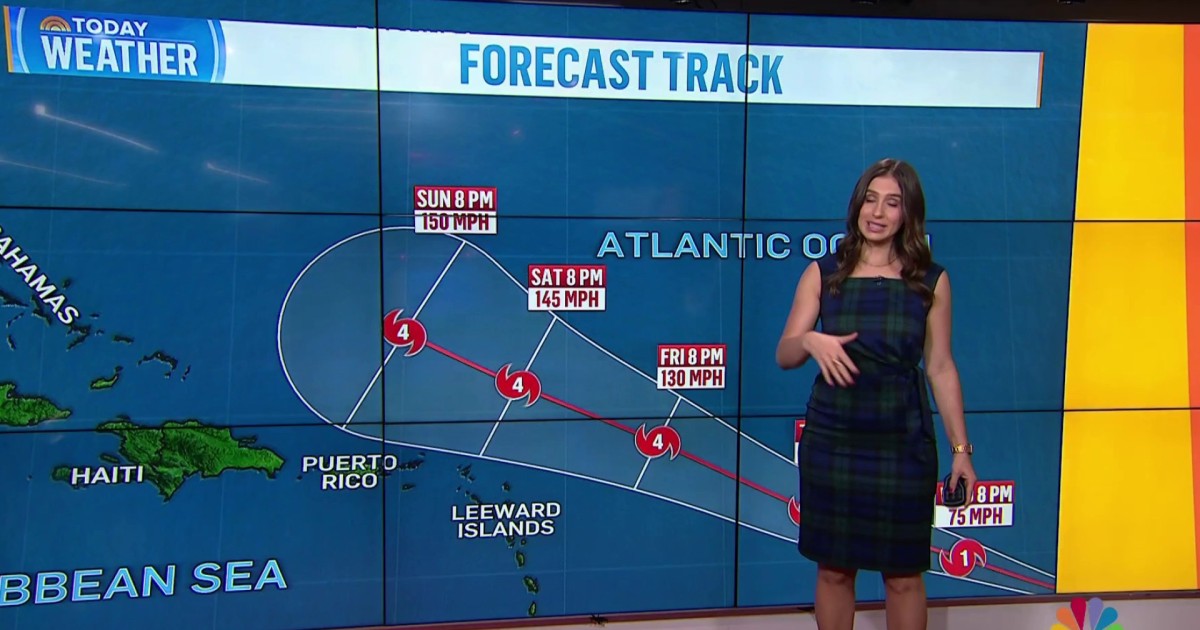 Tropical Storm Lee forms, forecast to a major hurricane
