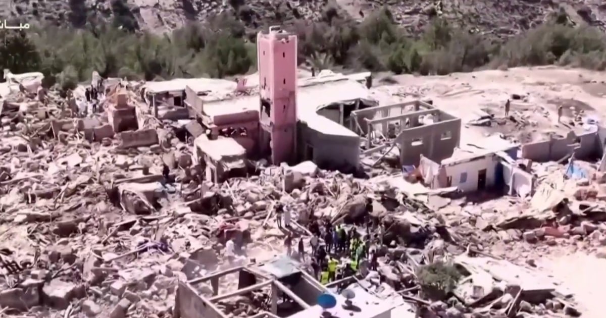 Death toll climbs above 2,100 in Morocco after 6.8magnitude earthquake