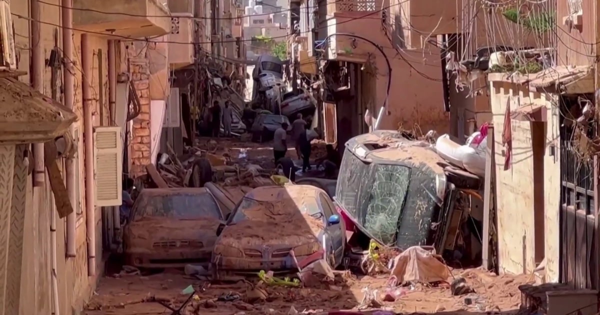 Massive flooding in Eastern Libya claims over 8,000 lives