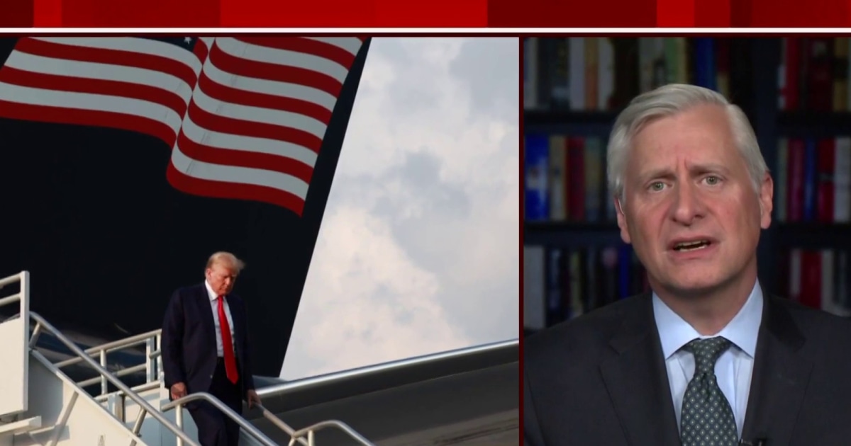 Jon Meacham: What worries me most is what Trump says when he isn't confused