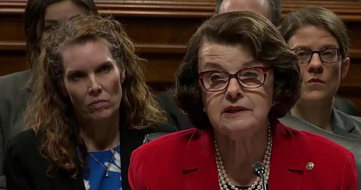 Sen. Feinstein: We need 'independent' attorney general