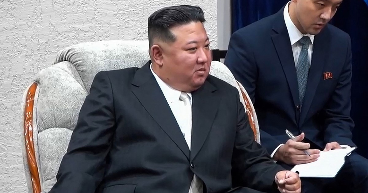 Video Shows Kim Jong Un Meeting With Russian Officials 4475