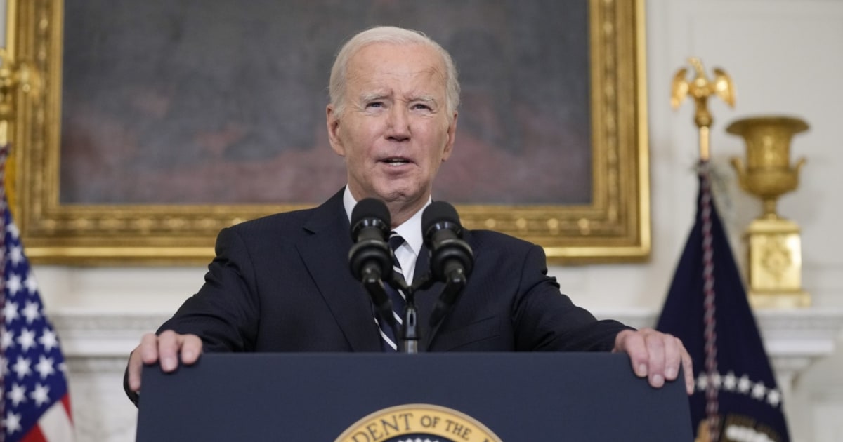 Biden s’exprime sur l’attaque du Hamas contre Israël