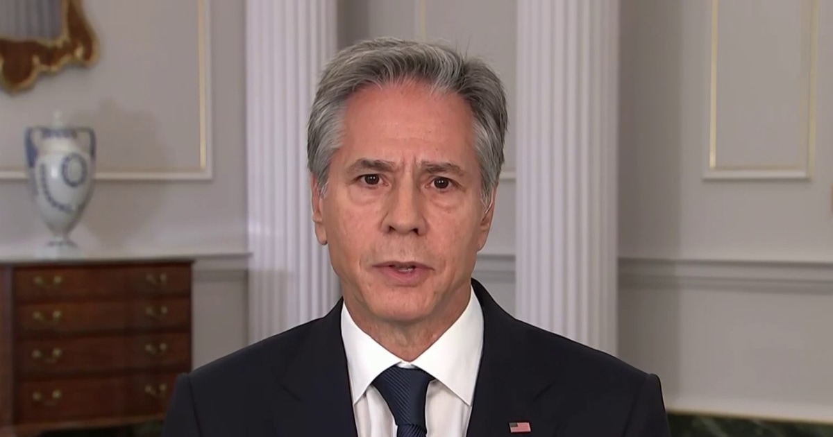 Blinken says 'several Americans' may be among 'dead' or 'hostages' in Israel after Hamas attack