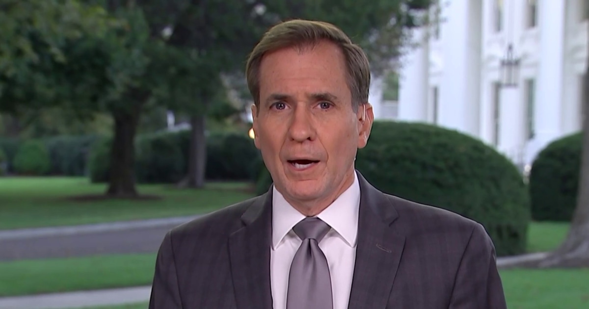 John Kirby: 'A tall order' to get a million civilians to leave northern ...