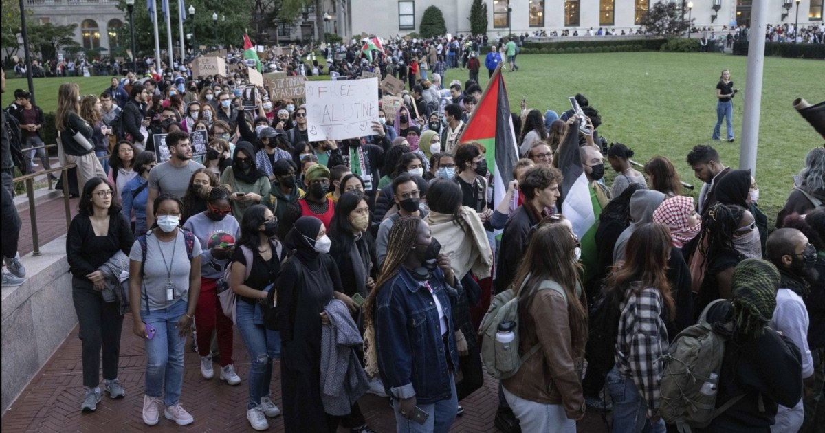 Columbia University sees dueling demonstrations amid Israel-Hamas war
