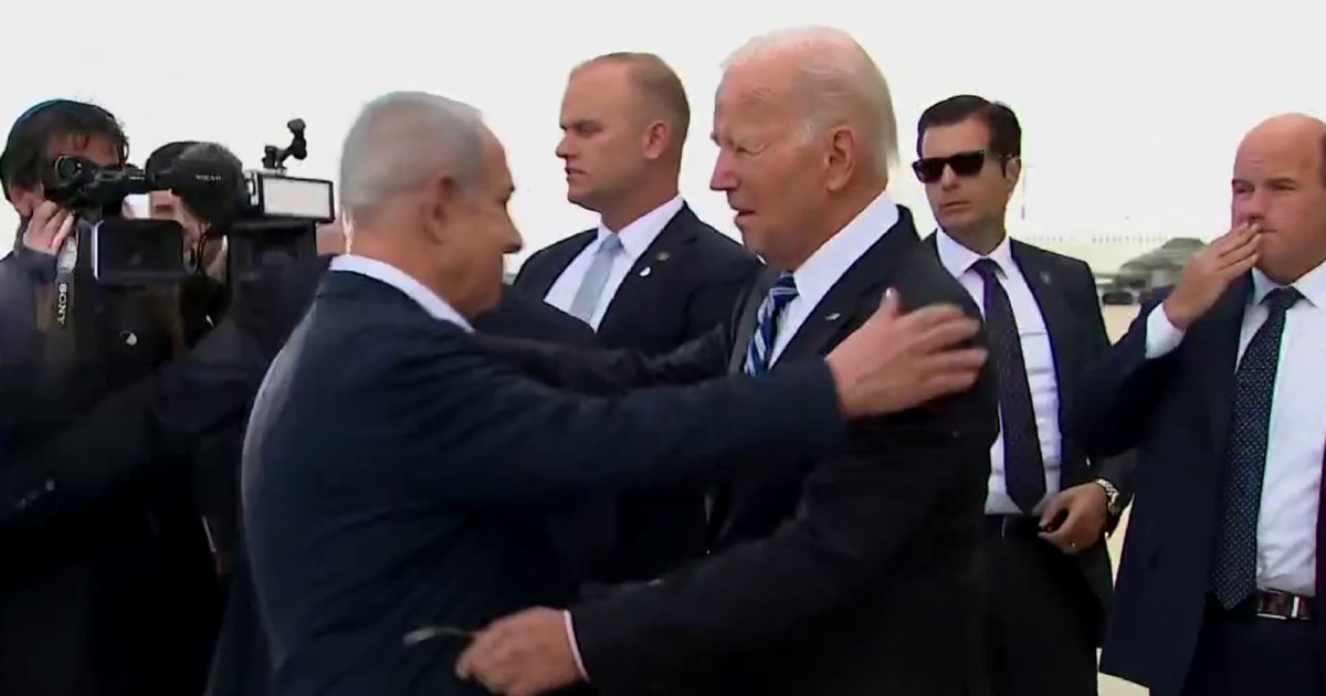 President Biden arrives in Israel for high-stakes wartime visit President Biden arrives in Israel for high-stakes wartime visit