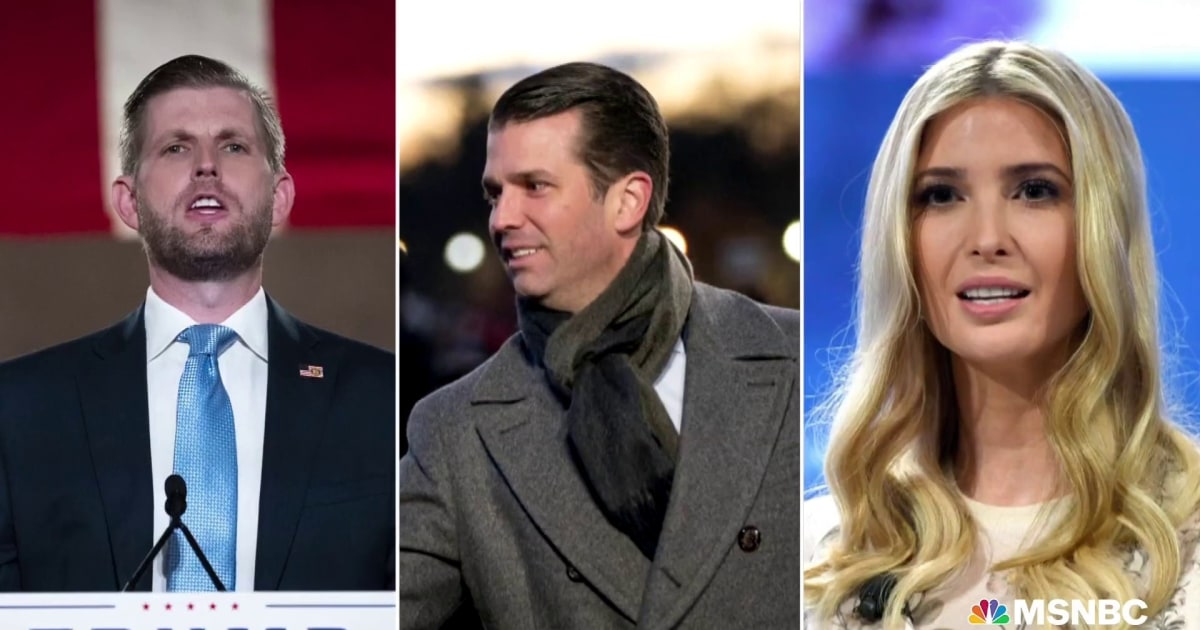 What to expect from Trump's eldest three children's testimony in NY civil fraud trial this week