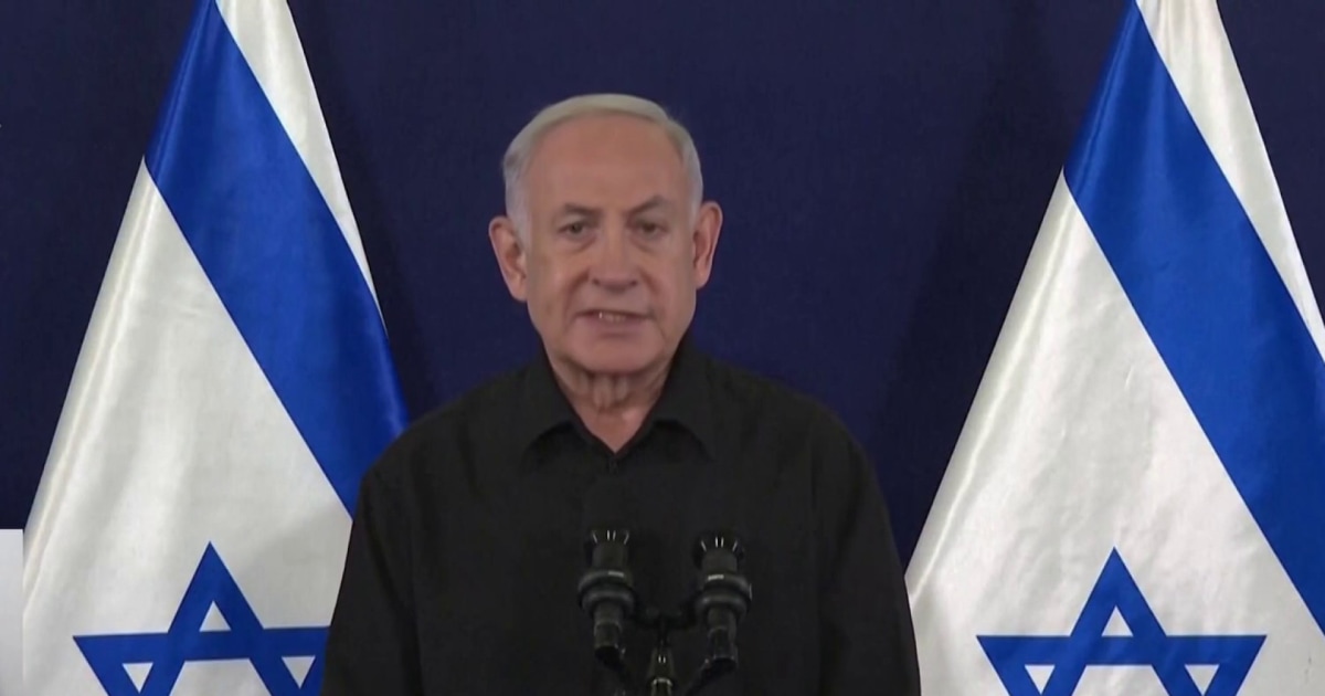 Netanyahu says Israel will expand ground operations in Gaza