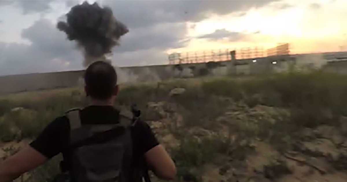 Une vidéo montre l’attaque des militants du Hamas à la frontière entre Israël et Gaza